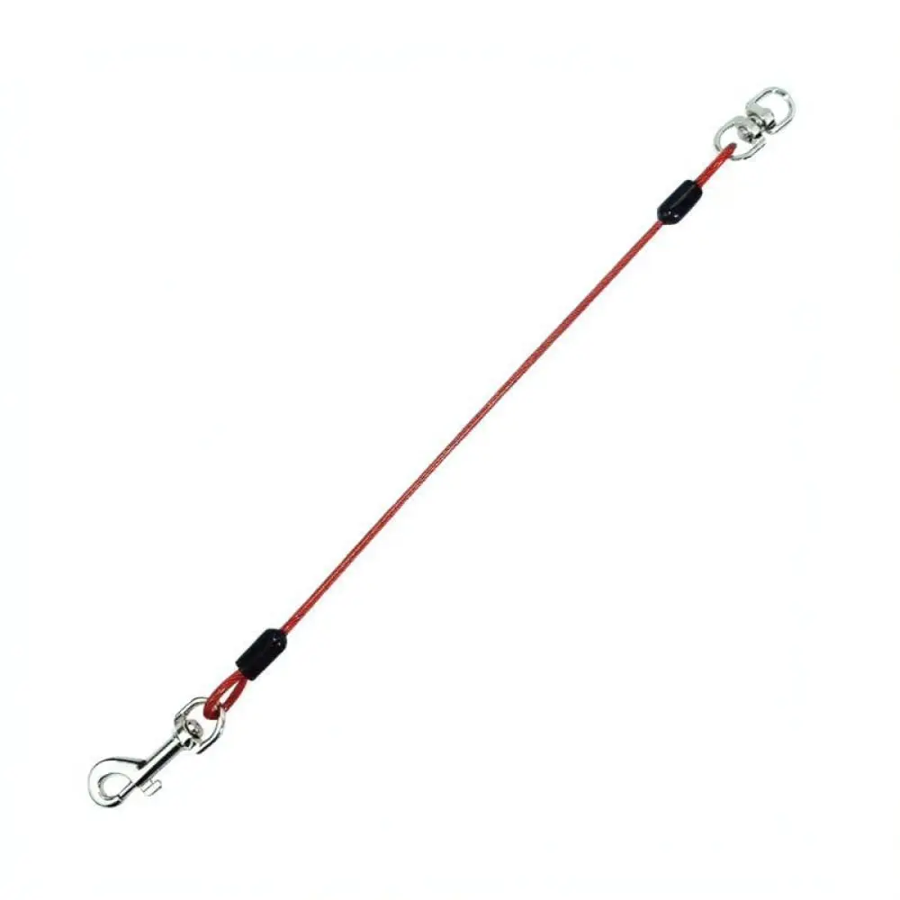 Durable Metal Dog Leash Multi Pet Coupler Anti Tangle Traction Rope For Small Puppy Outdoor Walking Equipment