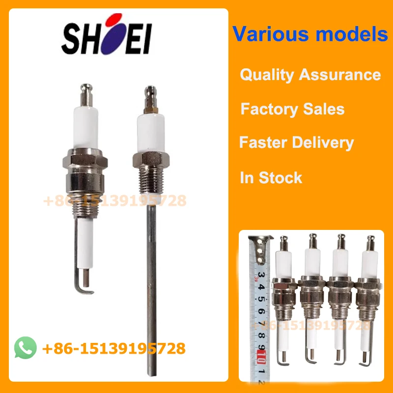 SHOEI Spark Plug Maxon Burner Ignite Electrode Burner Ignition Rod Double Pole Ignition Electrode
