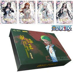 One Piece Card Booster Box Collections Luffy Zoro Nami Chopper Franky Japanese TCG Anime Table Games Toys Birthday Gift