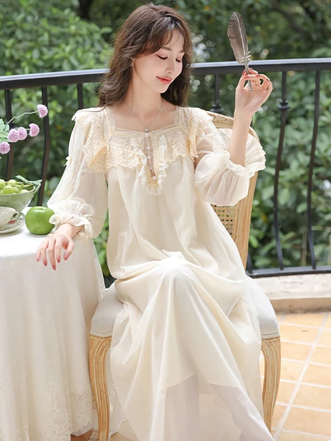 Long sleeve pajama fashion dress