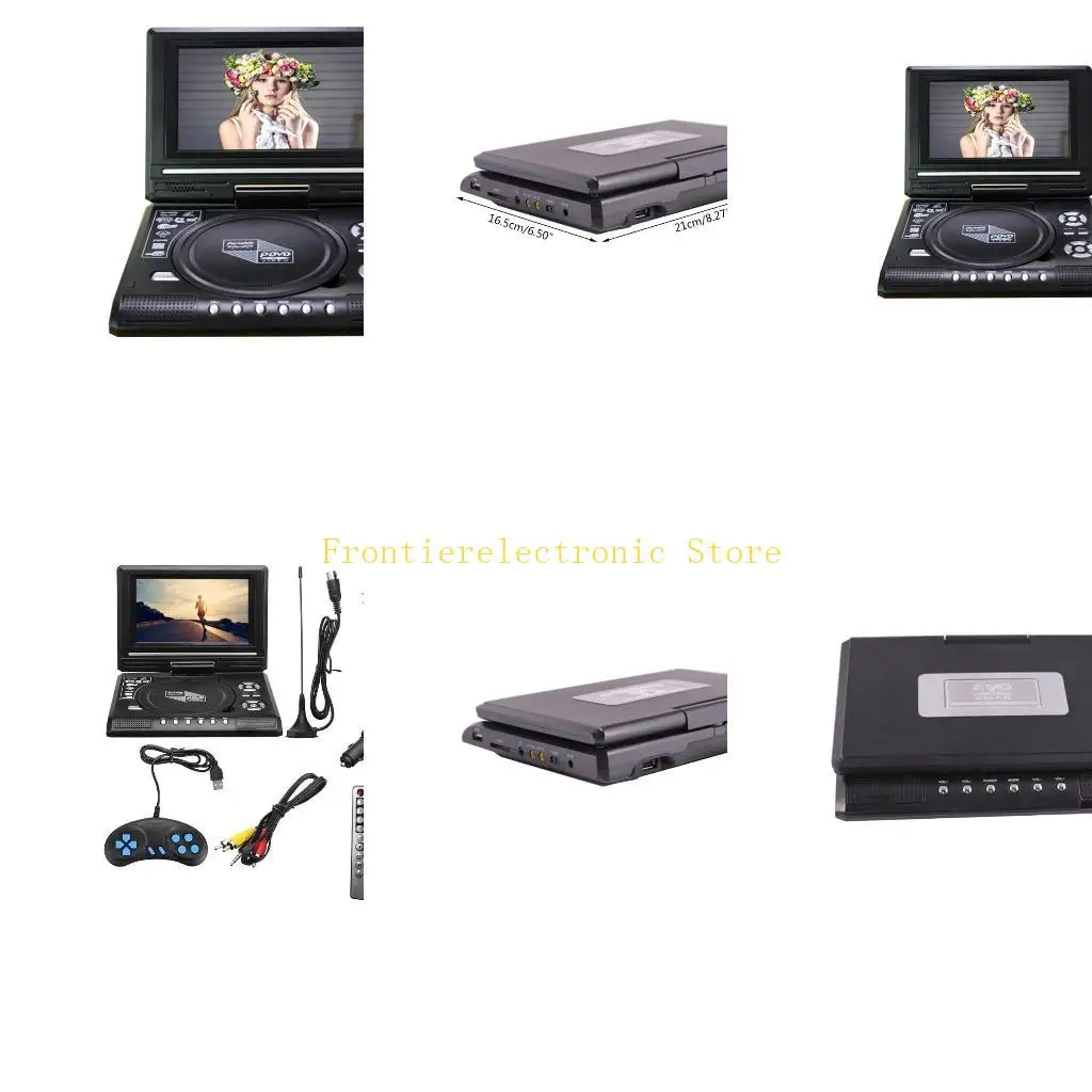 

Портативный игровой плеер G8DB с DVD-плеером, пультом дистанционного управления, геймпадом, поддержкой USB