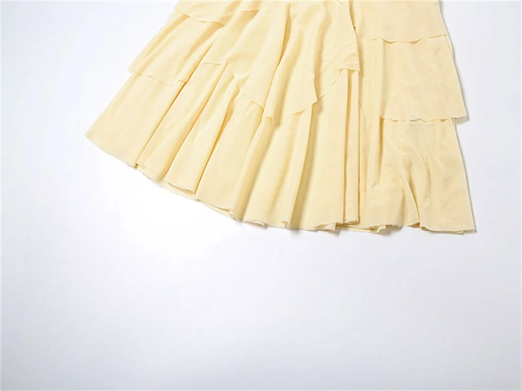 Vestido de baile plissado com alças esparguete feminino, decote em V profundo, vestido de festa sem costas, amarelo, rosa, cintura alta, mini curto, nova chegada, em estoque