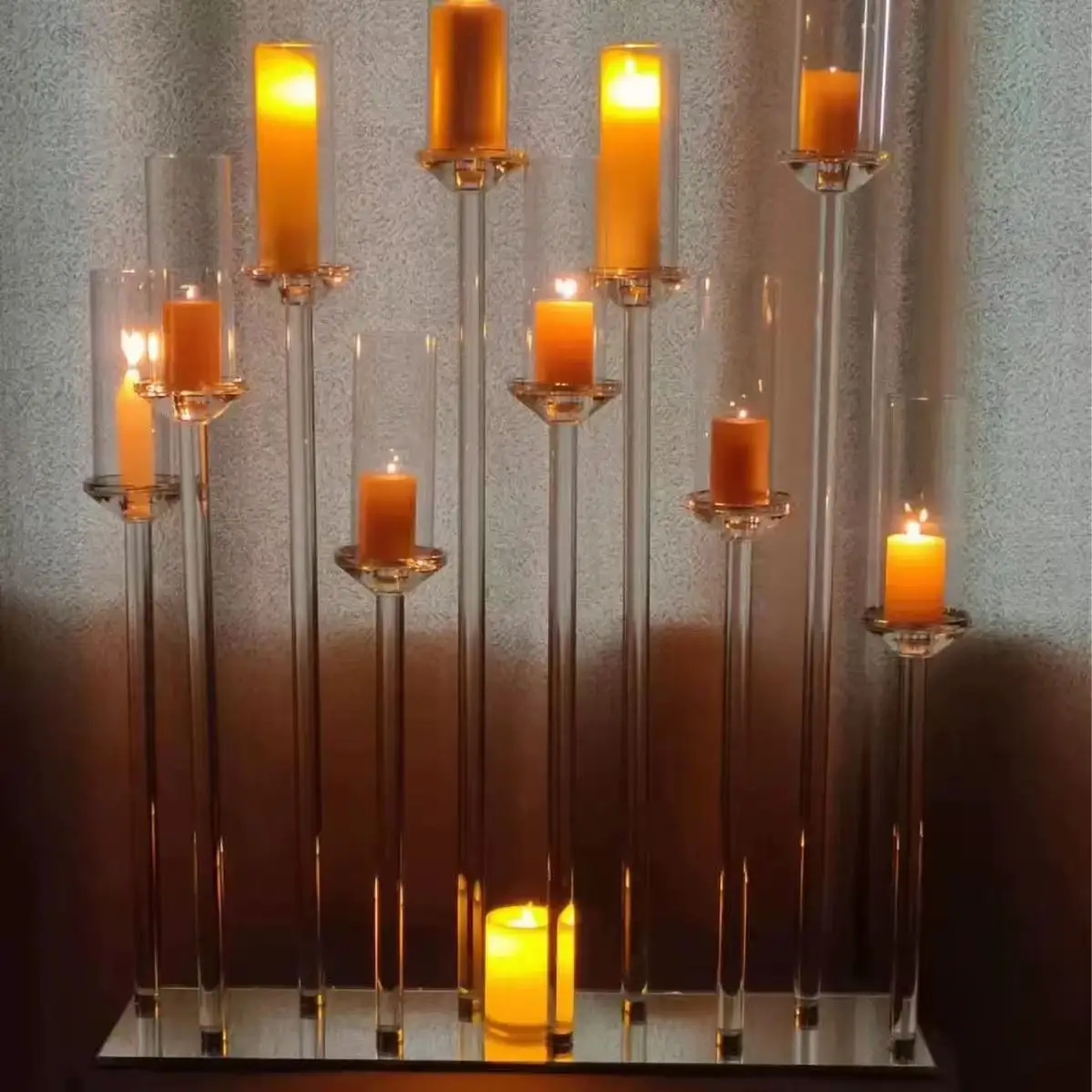 Restaurant Party Decoration New Metal Iron Wedding Cake Stand Set Gold for Events Dessert Table