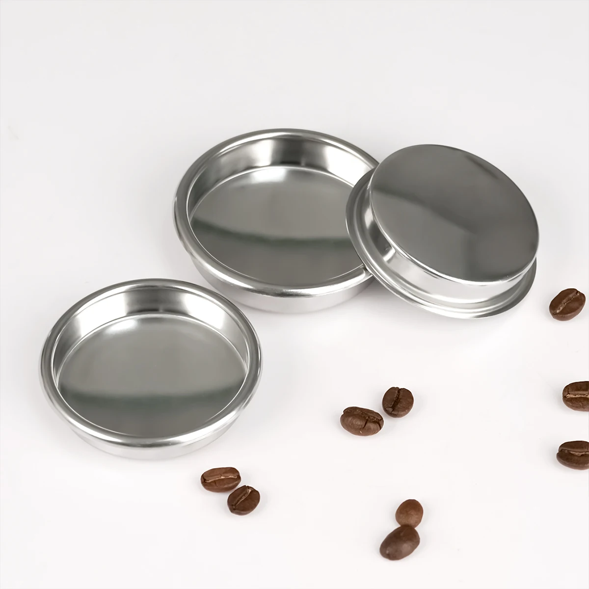Blind Filter Coffee Machine Stainless Steel Backflush Insert Blind Filter For Espresso Coffee Machine