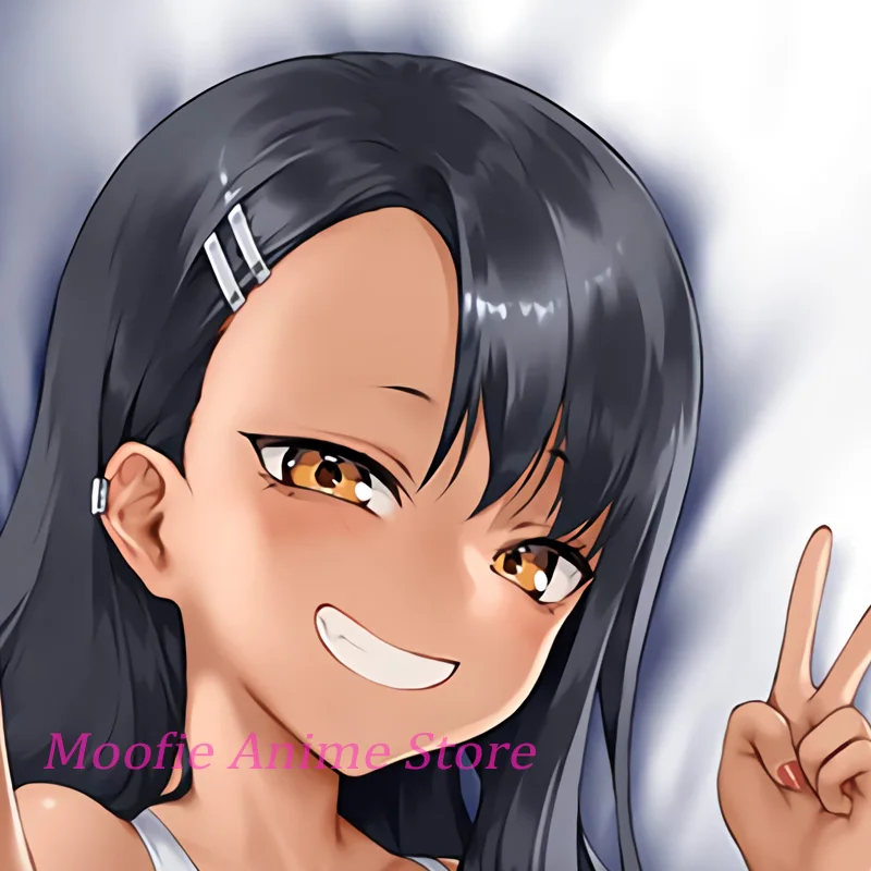 Anime Body Pillowcase Hayase Nagatoro Dakimakura Life-Size Double-Sided Print 2WAY Pillow Cover
