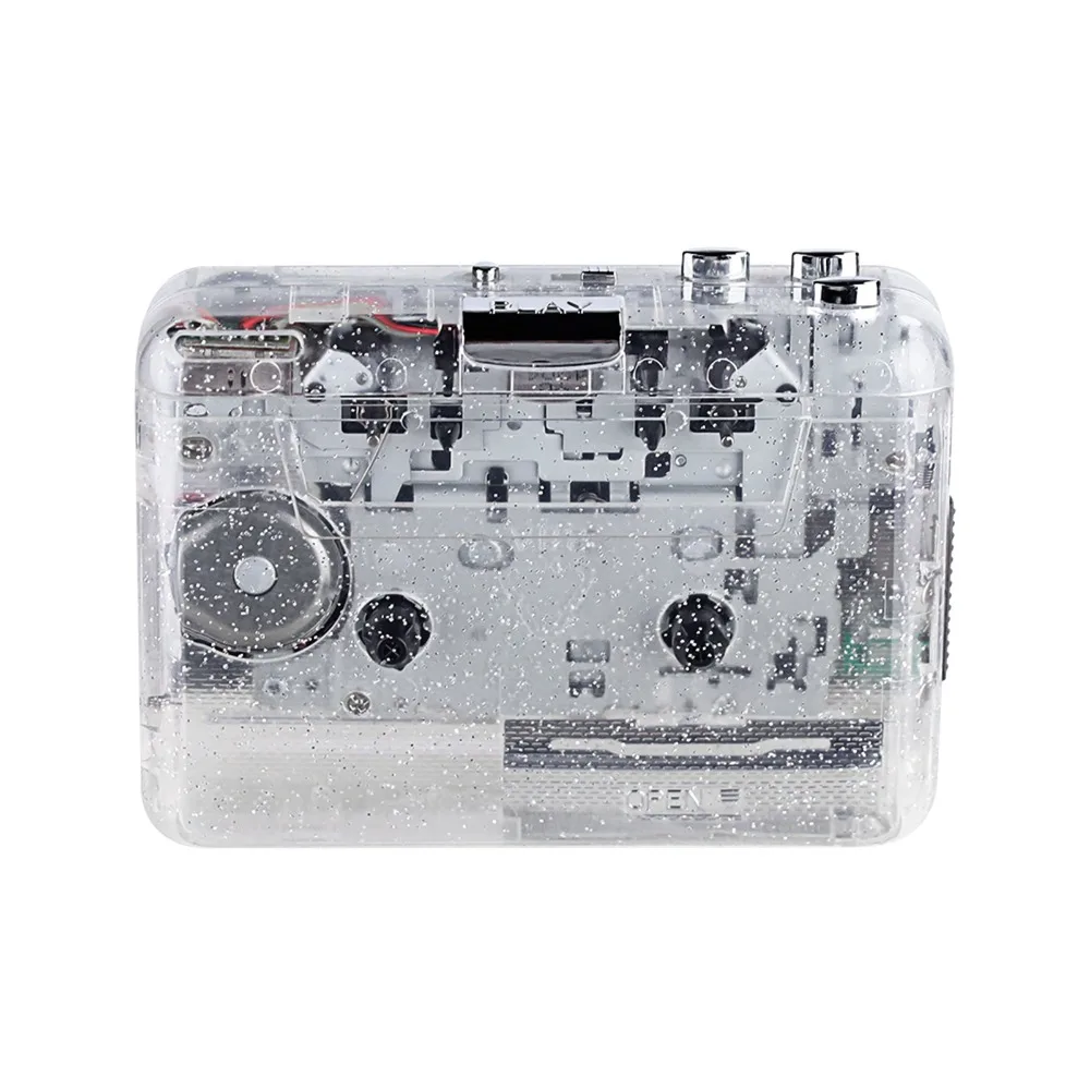 High Fidelity Cassette Player USB2.0 Port Easy Operation USB Cassette Capture Radio Dual Channel Cassette Recorder Walkman