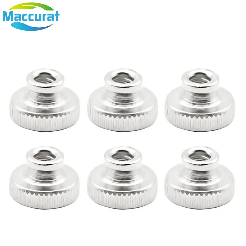 10/20pcs 3D Printer Heated Bed Leveling Nut Z-axis Leveling Nut M3 Knurled Thumb Nut for Makerbot Prusa I3 Printer