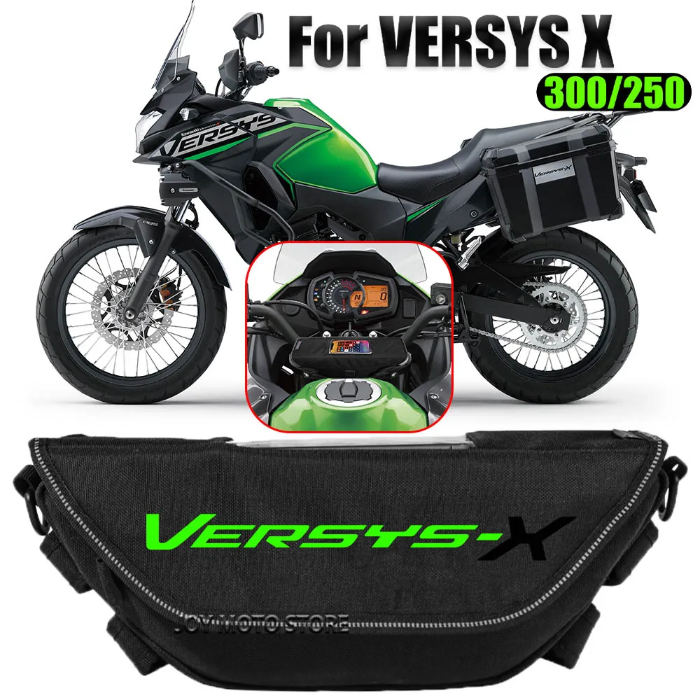 For Versys x versys x 300 250 Motorcycle accessories tools bag Waterproof And Dustproof Convenient travel handlebar bag