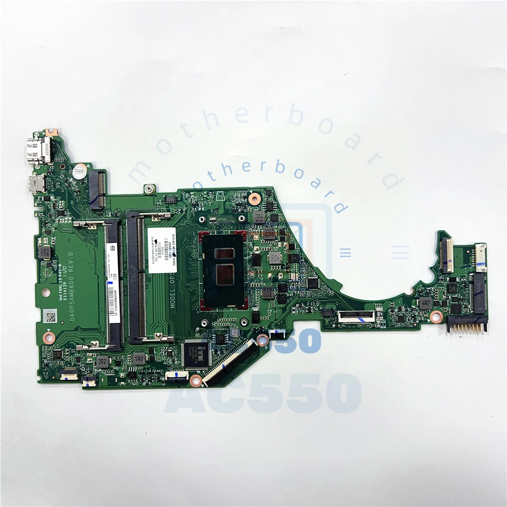 

laptop motherboard L63557-601 DA0P5AMB6D0 FOR HP 15-DY WITH i3-7020U Fully Tested and Works Perfectly