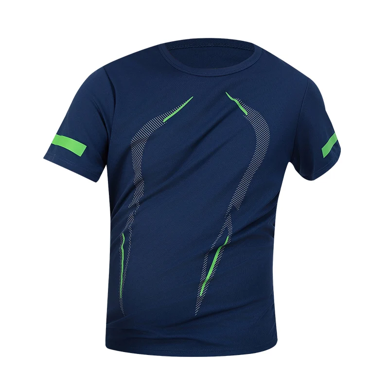 1/2/4 Piece Men's Summer Breathable Round Neck Short Sleeved T-shirt Loose Sports Shirt Versatile Black Shorts Set For Teenagers