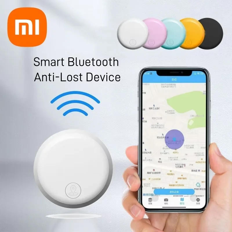 Xiaomi 5G Smart Bluetooth Anti-perso Tracker Bluetooth 5.0 Promemoria Dispositivo GPS Air Finder Localizzatore di localizzazione Animali domestici Portafoglio per bambini