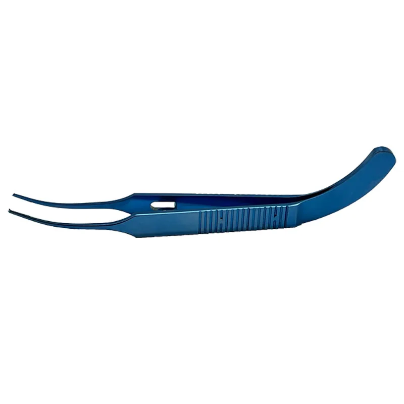 

Helveston Fixation Forceps Tweezers with Platform Ophthalmic Eye Instrument