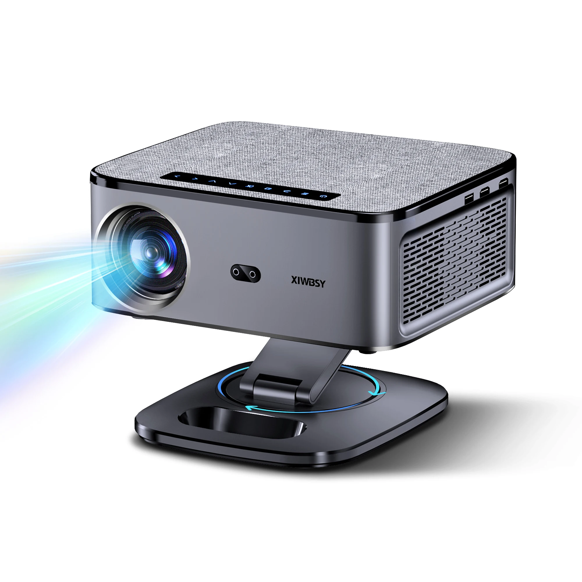 XIWBSY 40000 Lumen Android 12.0 Daglichtprojector 4K Videoprojector Autofocus 4K UHD Projector Home Theater Projector