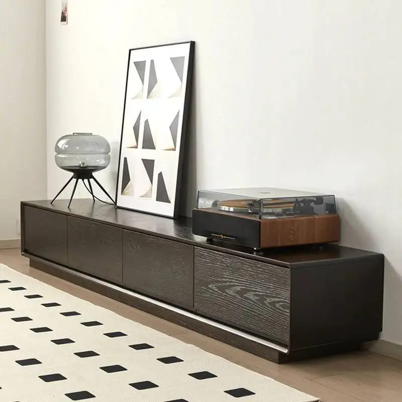 

Simple Black Tv Table Modern Universal Organizer Minimalist Tv Table Creativity Designer Suporte Para Tv Entrance Hall Furniture