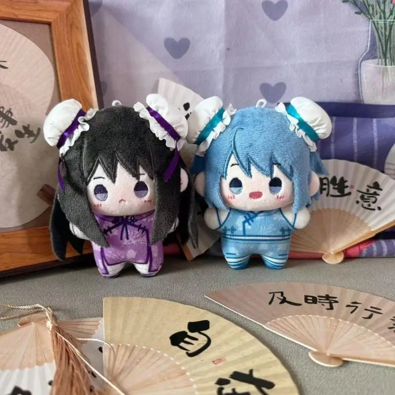 Puella Magi Madoka Magica Mami Tomoe Sayaka Miki 10Cm Printed Sea Star Body Plush Doll Keychain Packaging Decoration Pendant