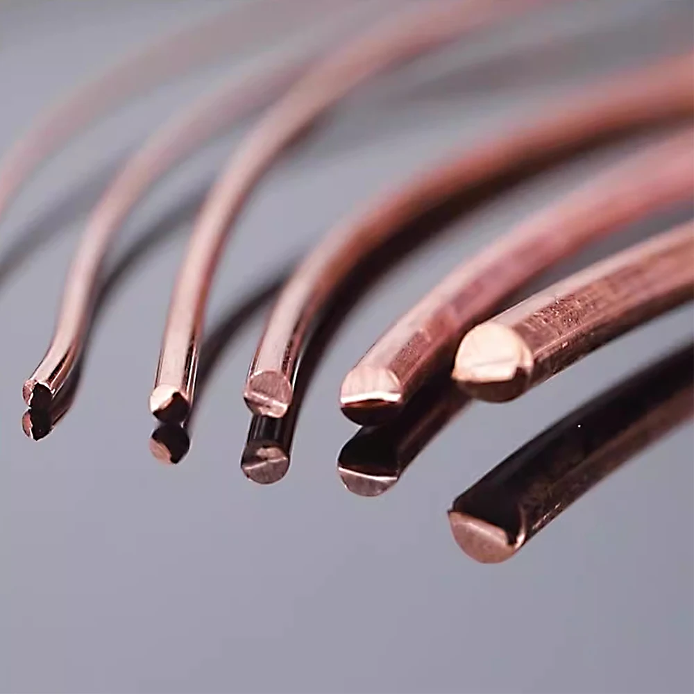10 m T2-Draht aus reinem Kupfer, runde Spule, leitfähige Kabel aus blankem Kupfer für elektrische Leitungen, DIY-Handwerk, 0,3/0,5/0,8/1/1,2 mm – Detail 5