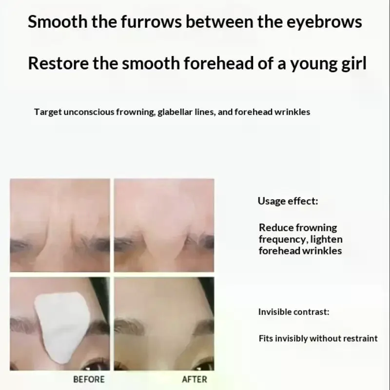 

27/36/90PCS Forehead Nasolabial Fold Patch PE Material Forehead And Smile Patterns Transparent Invisible Nasolabial Fold Patch