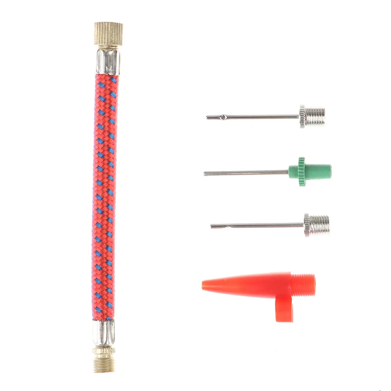 1Set Stainless Steel Inflating Needle Kits Sports Ball Basketball Football Volleyball Bike Tire Tube Air Pump Tool