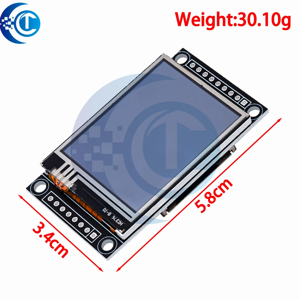 وحدة SPI TFT LCD مقاس 1.8 بوصة (128 × 160): محرك ST7735S مع وظيفة اللمس (4 دبابيس IO) متوافقة مع Arduino