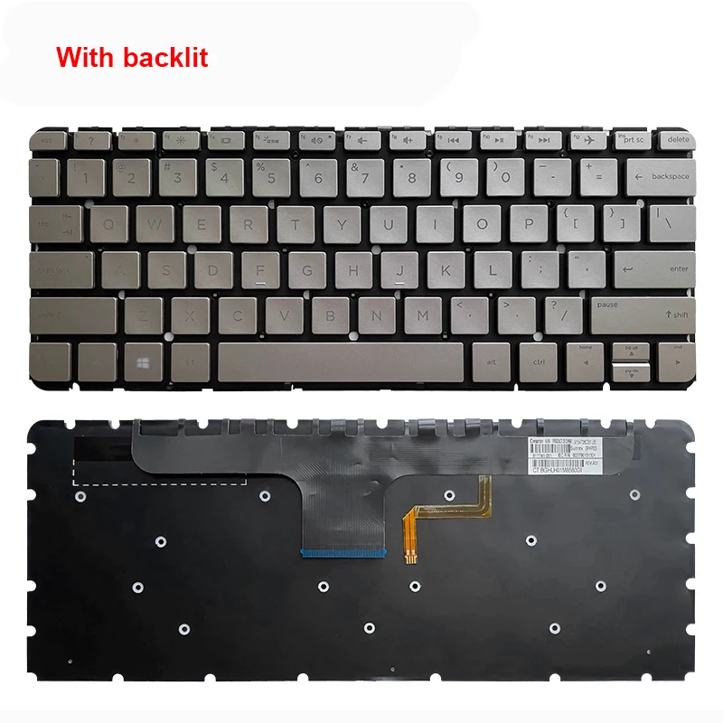 New Original Laptop Replacement Keyboard Compatible for HP ENVY 13-AB 13-ab016nr TPN-I127