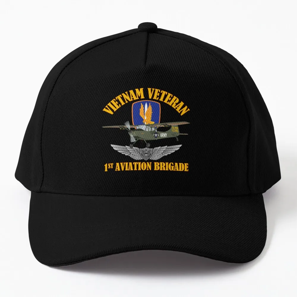 

Vietnam - 1st Aviation Brigade - O-1 Bird Dog Baseball Cap Hat Man Luxury Golf Hat Man Cap Woman Men'S