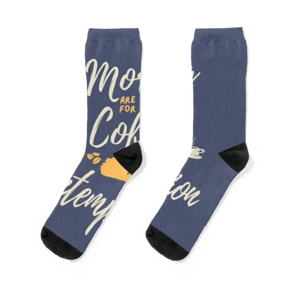 Morning are for Coffee and Contemplation Socks christmas gift Soccer Girl'S Socks Men's