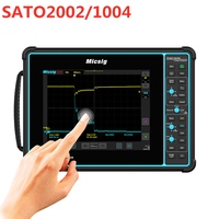 Micsig 8 inch Digital Automotive Oscilloscope SATO2002 / SATO1004 Handheld 2/4 Channels 100MHz/200MHz Portable Tablet USB 오실로스코프