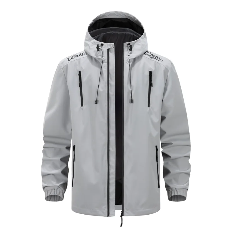 

Hooded Jacket Jacket Men's Sports Outdoor Casual Loose Zipper Top