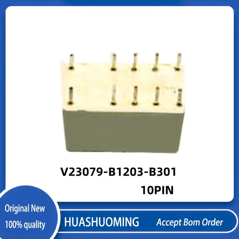 NEW 5PCS/LoT      V23079-B1203-B301  V23079 B1203 B301  10PISN 2A 12VDC