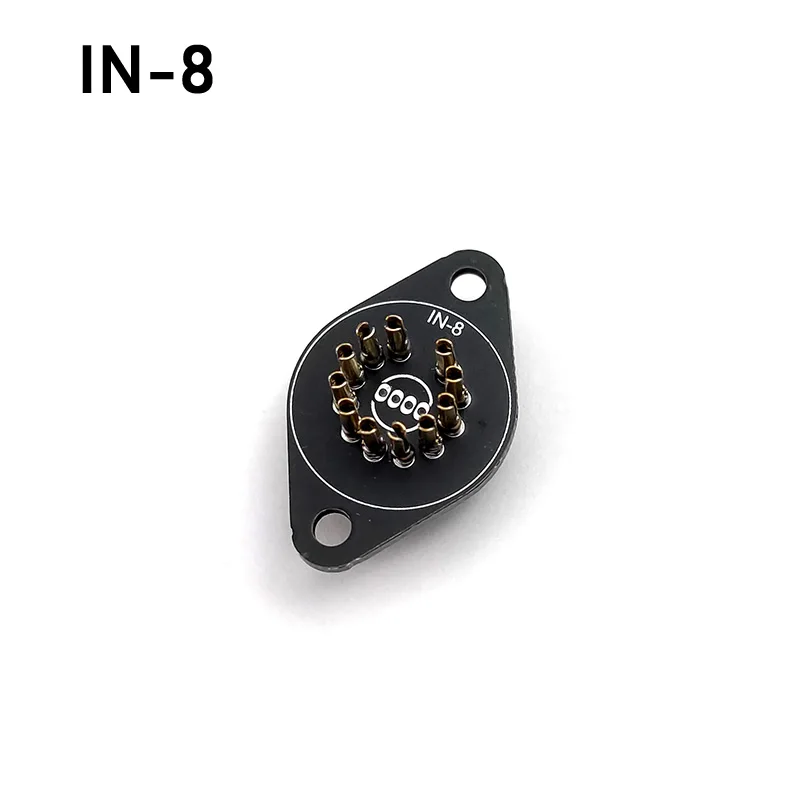 ニキシー管ホルダーソケットプラグ IN14 IN12 IN18 IN-8 QS18-12 IN-19