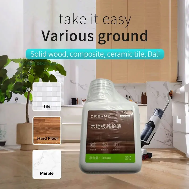 200ml Dreame X40 Ultra X50 Ultra L20S Ultra L20 Ultra X40 Pro Ultra Wood Floor Maintenance Efficient Floor Cleaning Solutions