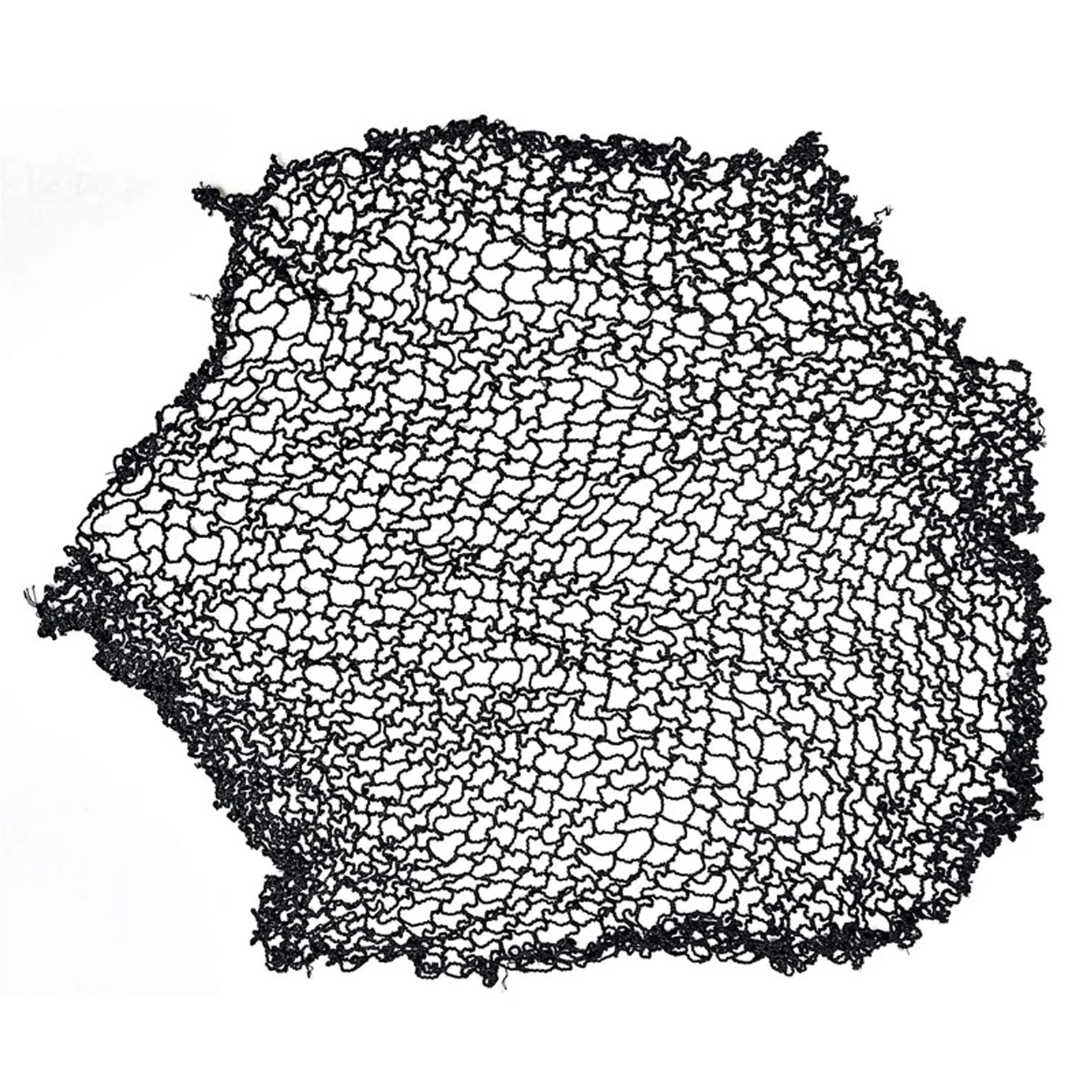 Black Roundnet Game Volleyball Net Replacement Lightweight Portable Black Nylon Net 1M Diameter