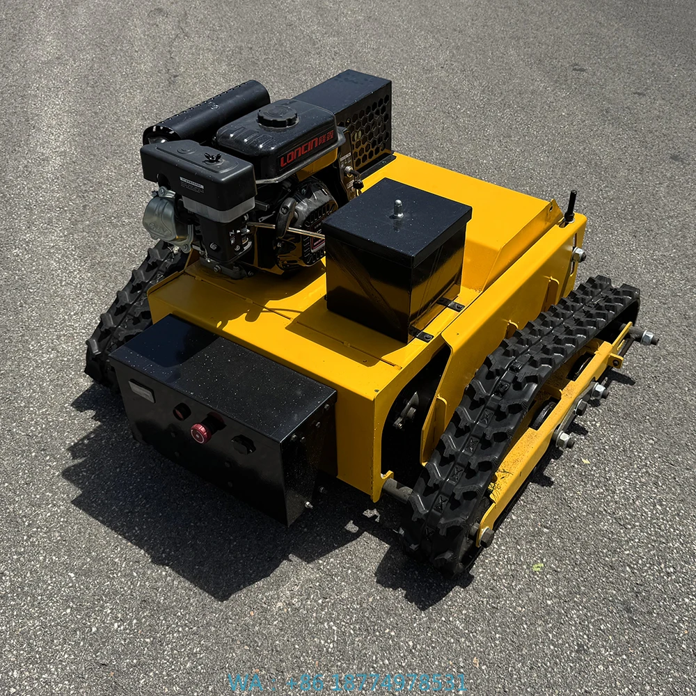 

d Version for Mowing Reservoirs Wastelands CE Certified DIYIndustrial Wheelless Remote Control Lawn Mower Upgrade