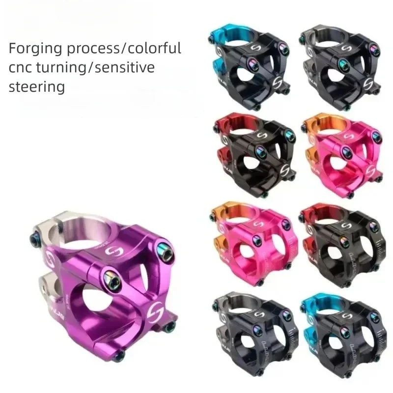 Modified Bicycle Accessories Mountain CNC Aluminum Mtb Bike Stem 31.8mm Handlebar Stems Road Bike Short Stem For Mtb Handlebars