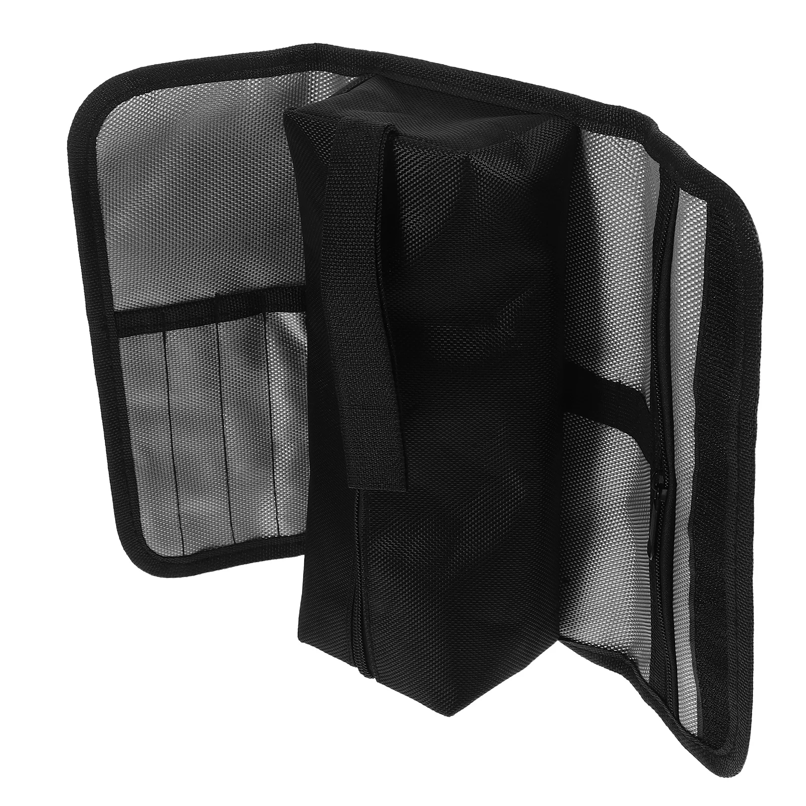 Compact Portable Tool Bag Oxford Cloth Foldable Roll Up Tool Pouch for Electrician Maintenance Repair Storage Organizer
