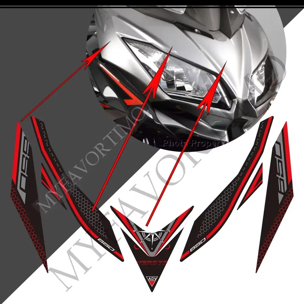 

Мотоцикл для Kawasaki Versys 650 LT Touring, накладка на бак, топливный комплект, коленный обтекатель, крыло, защита лобового стекла, комплект наклеек, наклейки