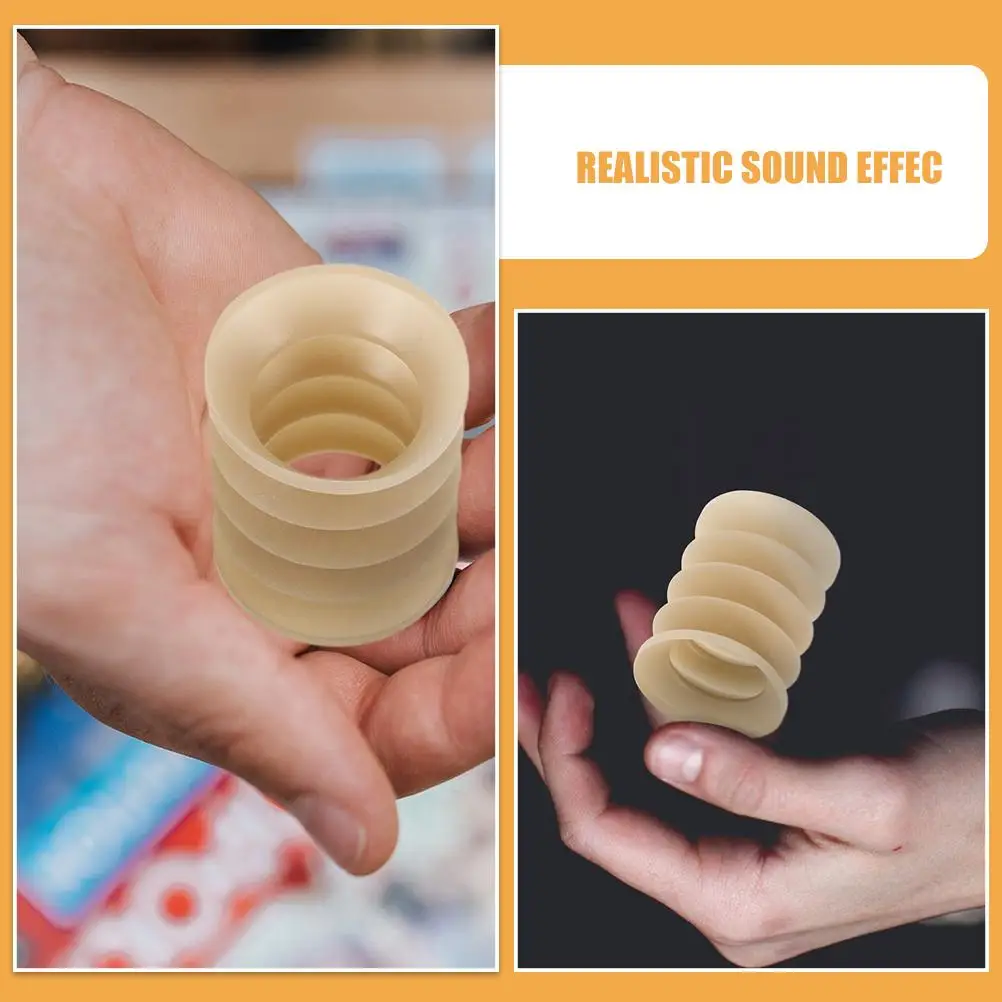 4 Pcs Realistic Bone Cracking Props Plastic Halloween Party Gimmick Neck Cracker Prank Supply Stage Trick Snap Prop