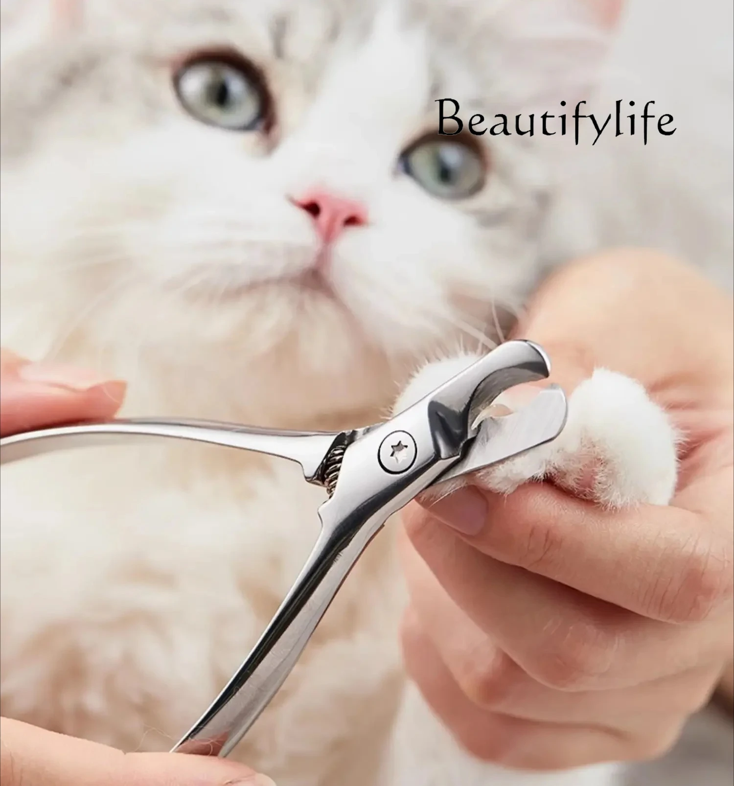 

All-steel cat nail clippers integrated pet nail clippers for dogs