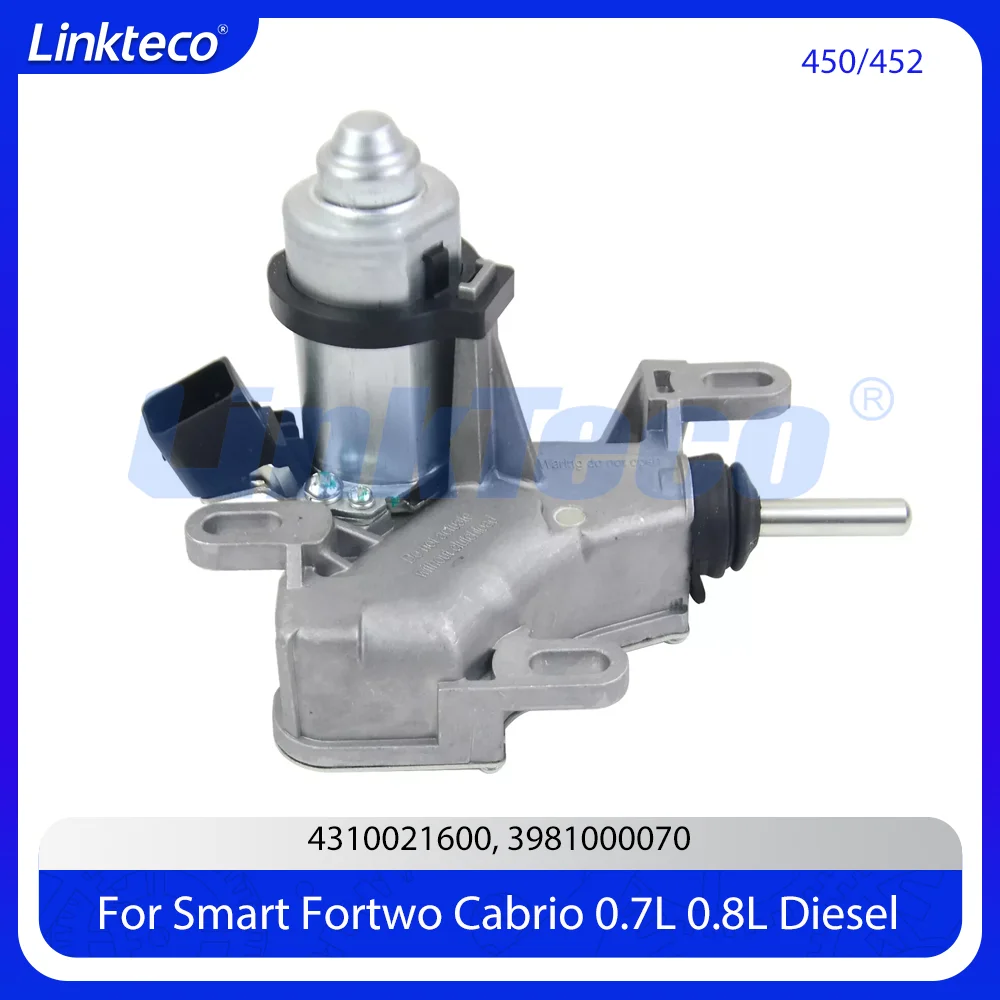 Cilindro Atuador de Embreagem Compatível com Motores 0.6, 0.7, 0.8 L para Smart Fortwo 600, 700, 800 CDI, código SACHS 3981000070 450/452- 4310021600