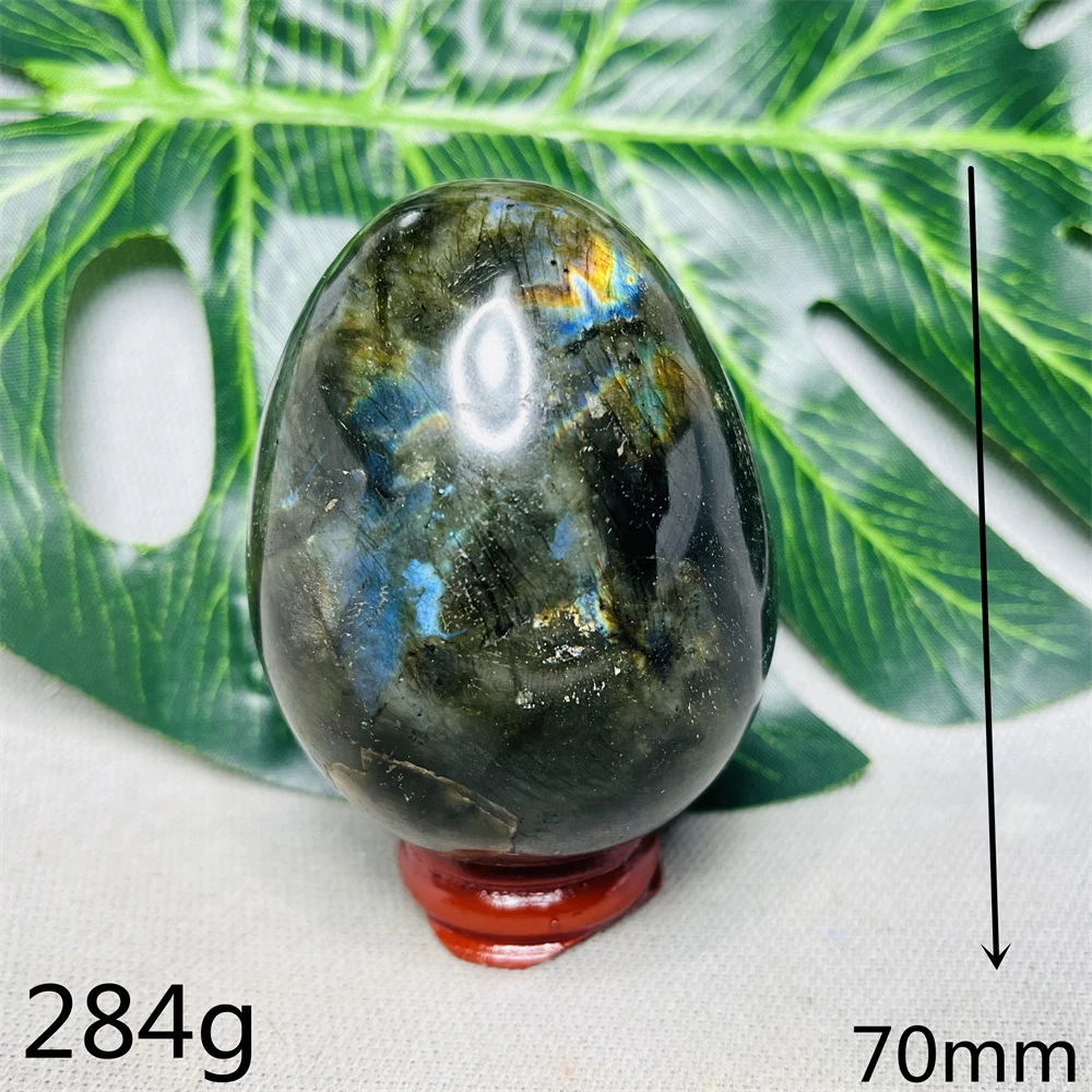 

Natural Gemstone Labradorite Hand Polished Dragon Egg Home Garden Decoration Yoga Energy Witchcraft Altar Prayer Crystal Healing