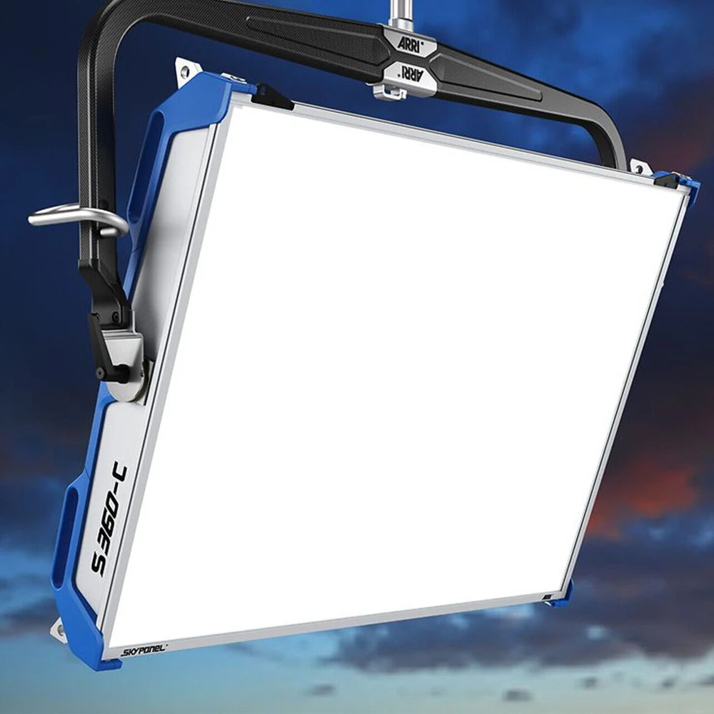 ARRI SkyPanel S360-C LED Softlight, Blue/Silver, Manual Yoke, Used 99.99%-New