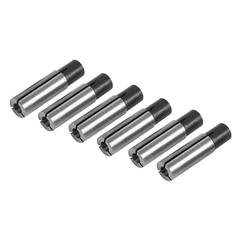 

Адаптер для гравировального станка A98E-6Pcs, 1/4 дюйма на 1/8 дюйма, для преобразования фрезерных насадок ЧПУ