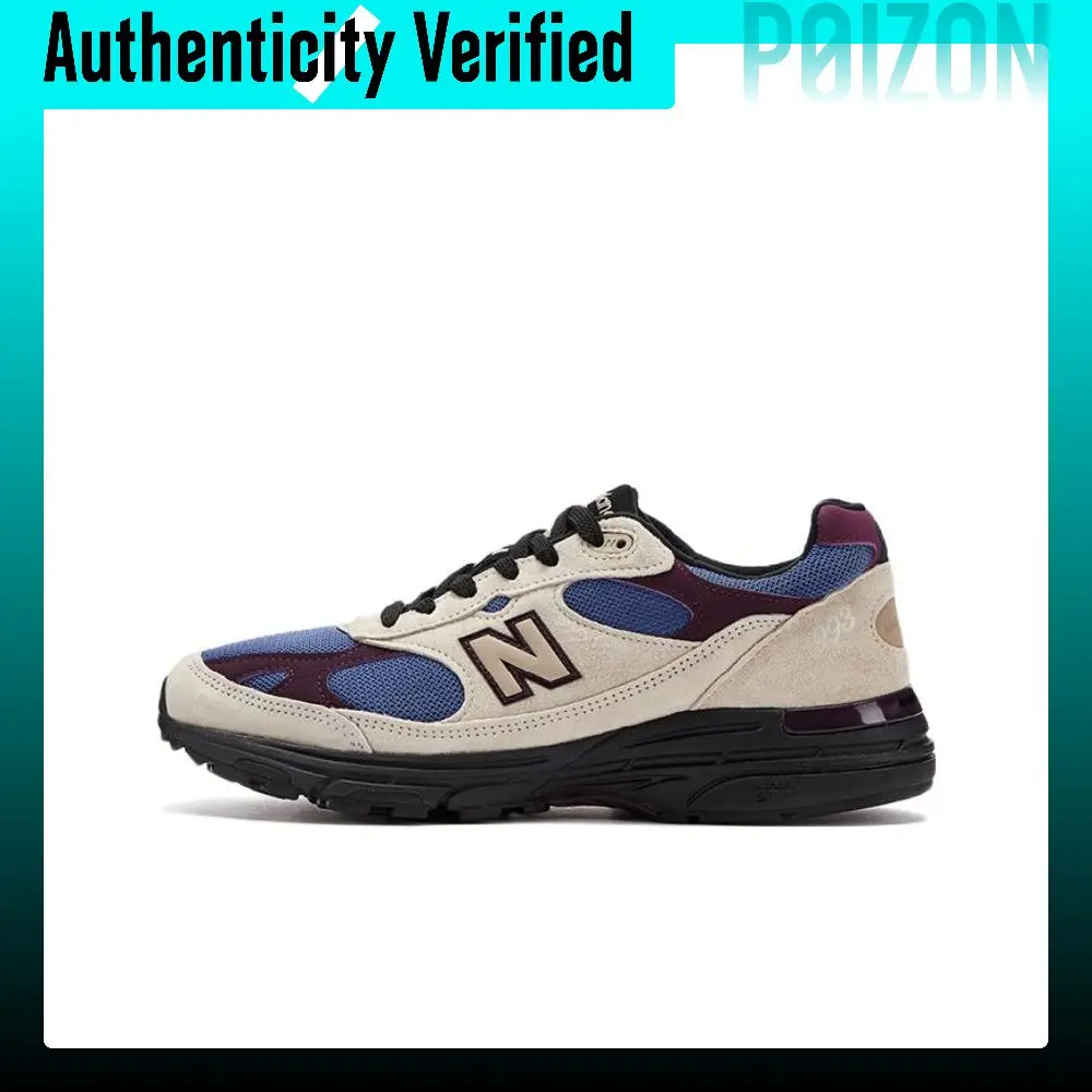 New Balance NB 993 Running Shoes Men's Low Top Light Gray/Blue MR993ALL