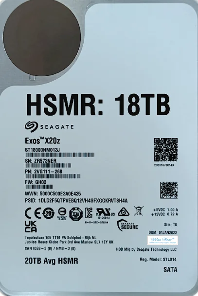 

Для SEAGATE HSME 18T SATA ST18000NM013J