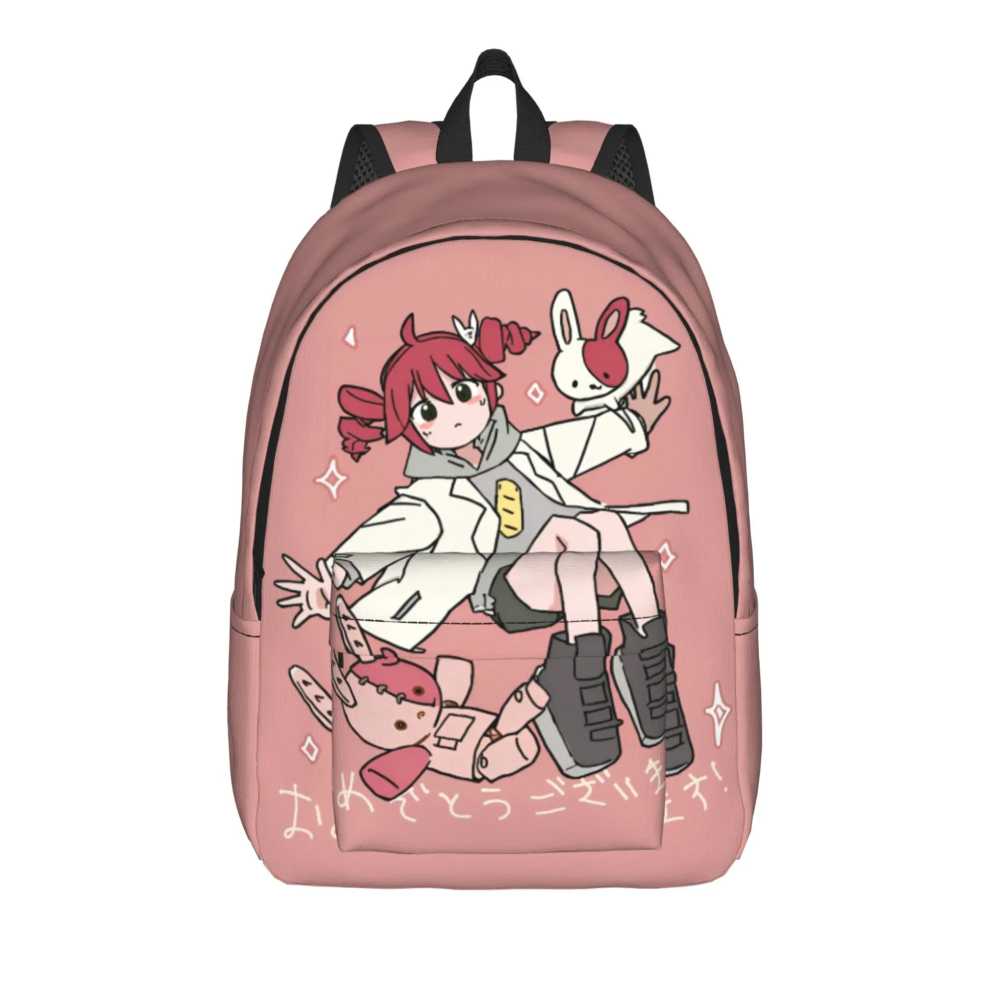 Kasane Teto Backpack Male  Big Backpacks Polyester Novelty School Bags Travel Colorful Rucksack