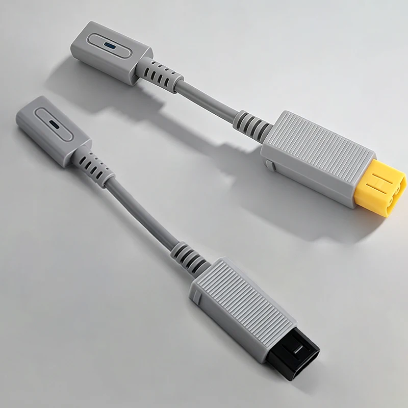 1PC Type-C Female To Wii Wii U Console Power Conversion Cable 2P 180 Degree Power Male Port Adapter view 6