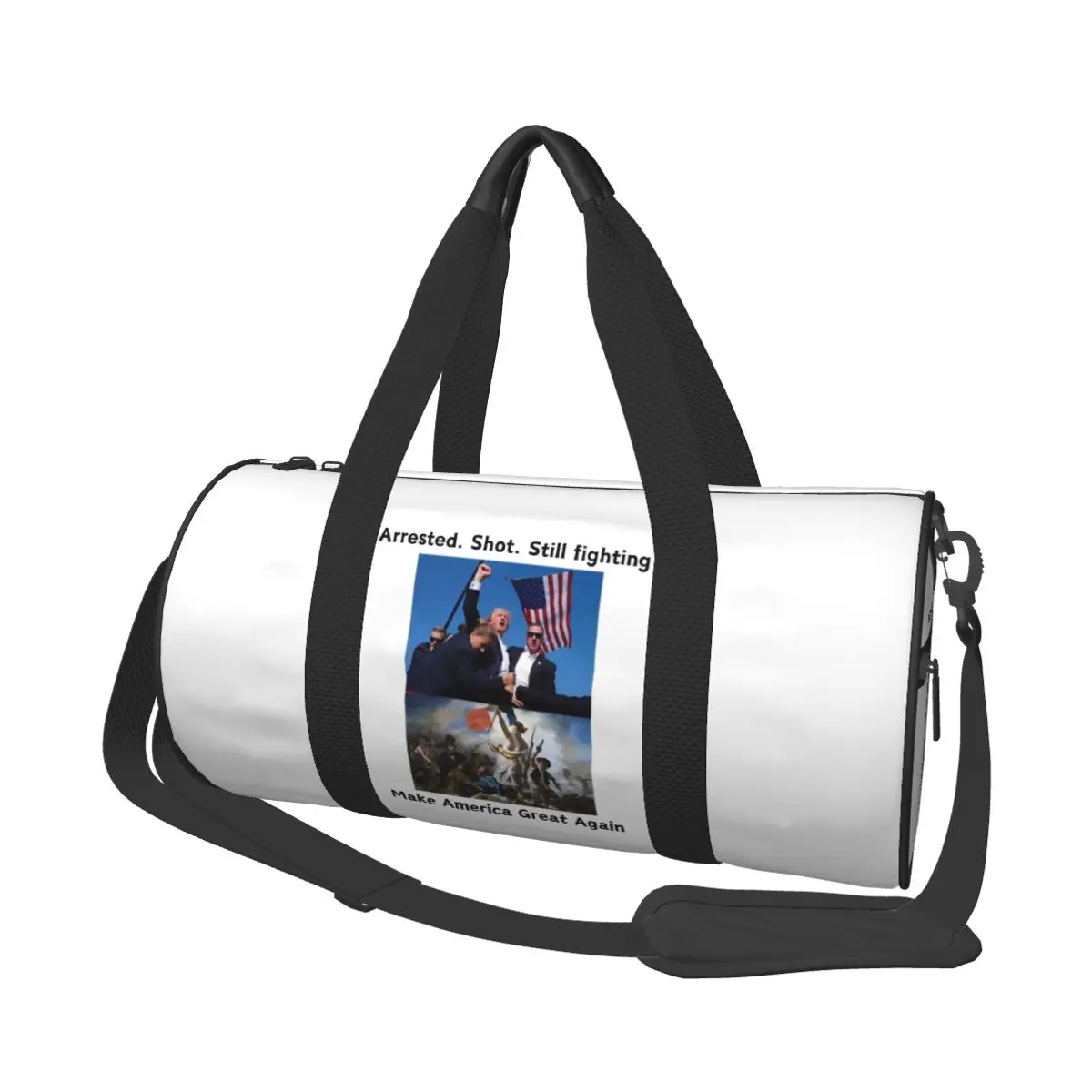 Sac de voyage Donald Trump pour hommes et femmes, sac de sport, sacs de sport Oxford, sac à main de grande capacité, sac de fitness, tentative d'assassinat