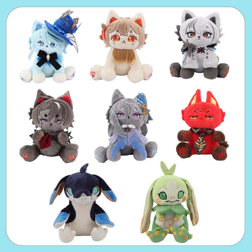 

Cute Meow Plush Toys Genshin Impact Game surrounding Plush Toys Movie Stuffed Animals Toys for Kids Birthday Gifts Room Decor