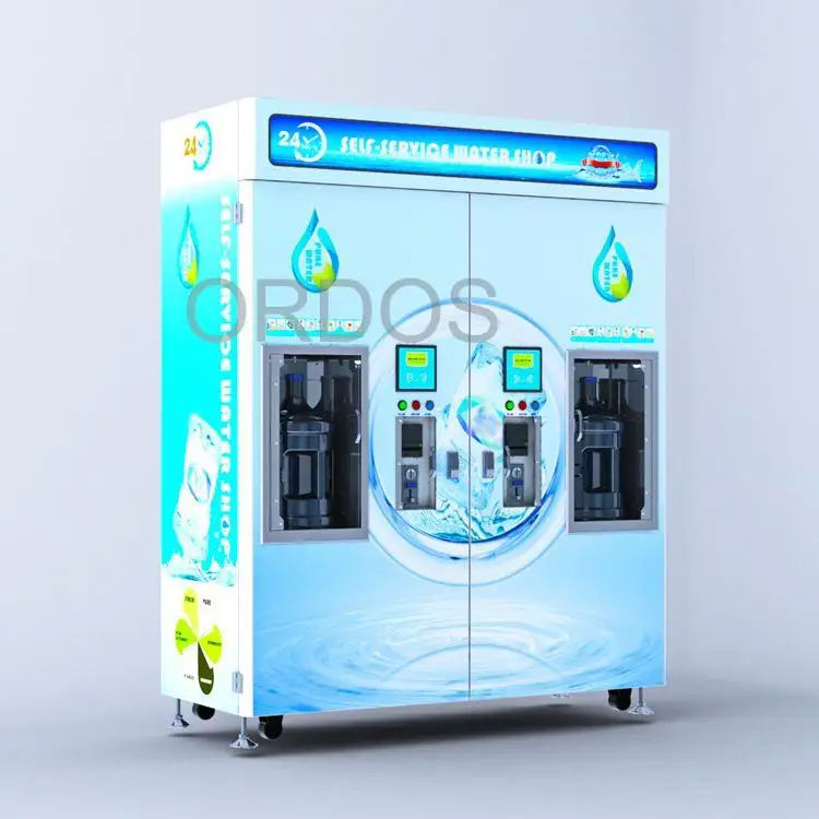 Automatic Purified Water Commercial Double Water Vending Machine