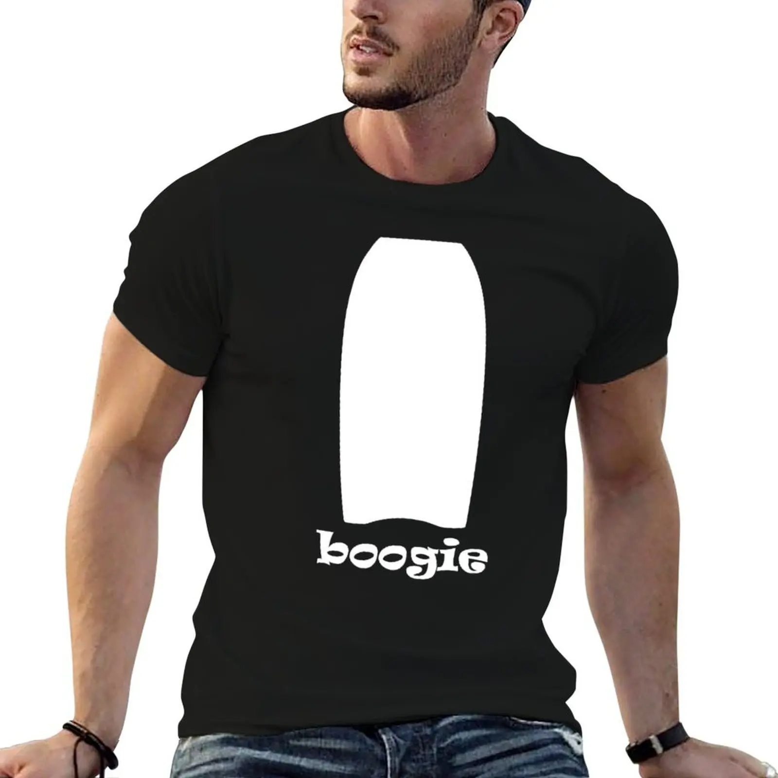 Boogie Bodyboarding (white) design T-Shirt g man t shirts for men t shirt man casual t shirt for man T-shirt